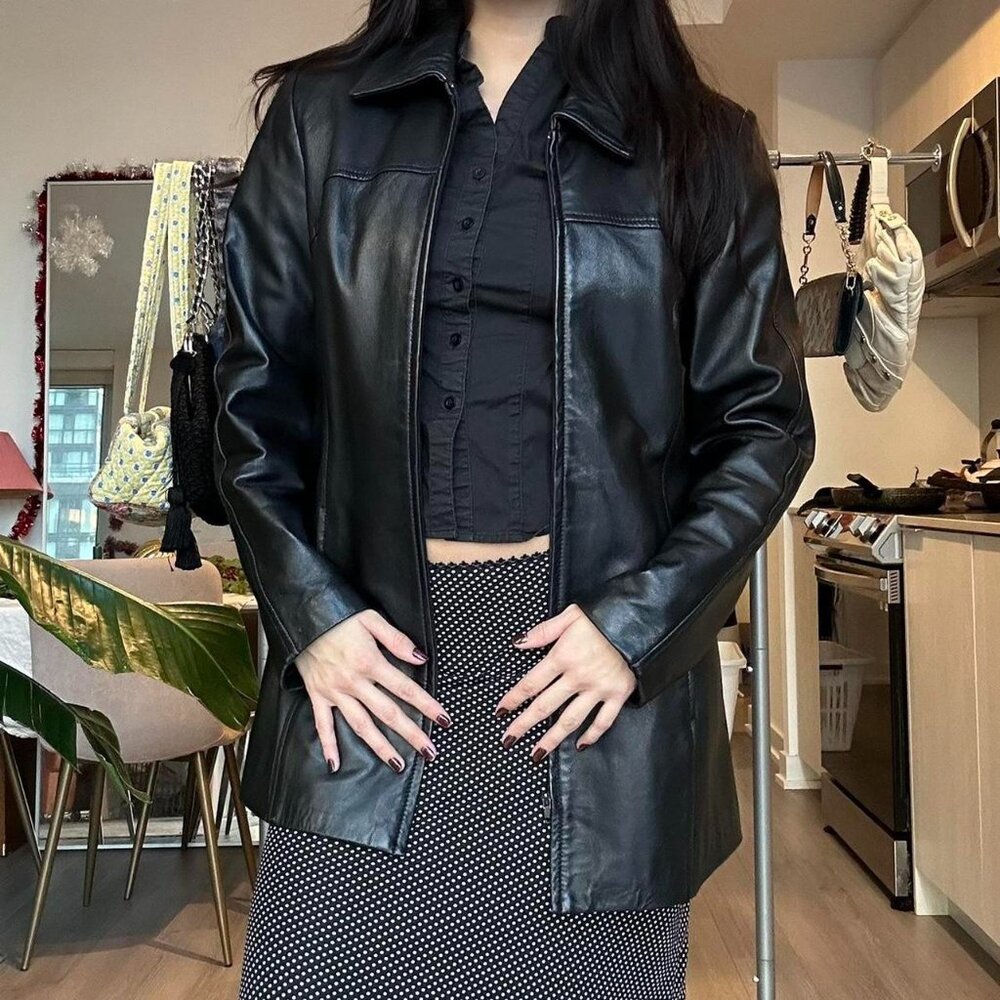 Danier Lambskin Leather Jacket